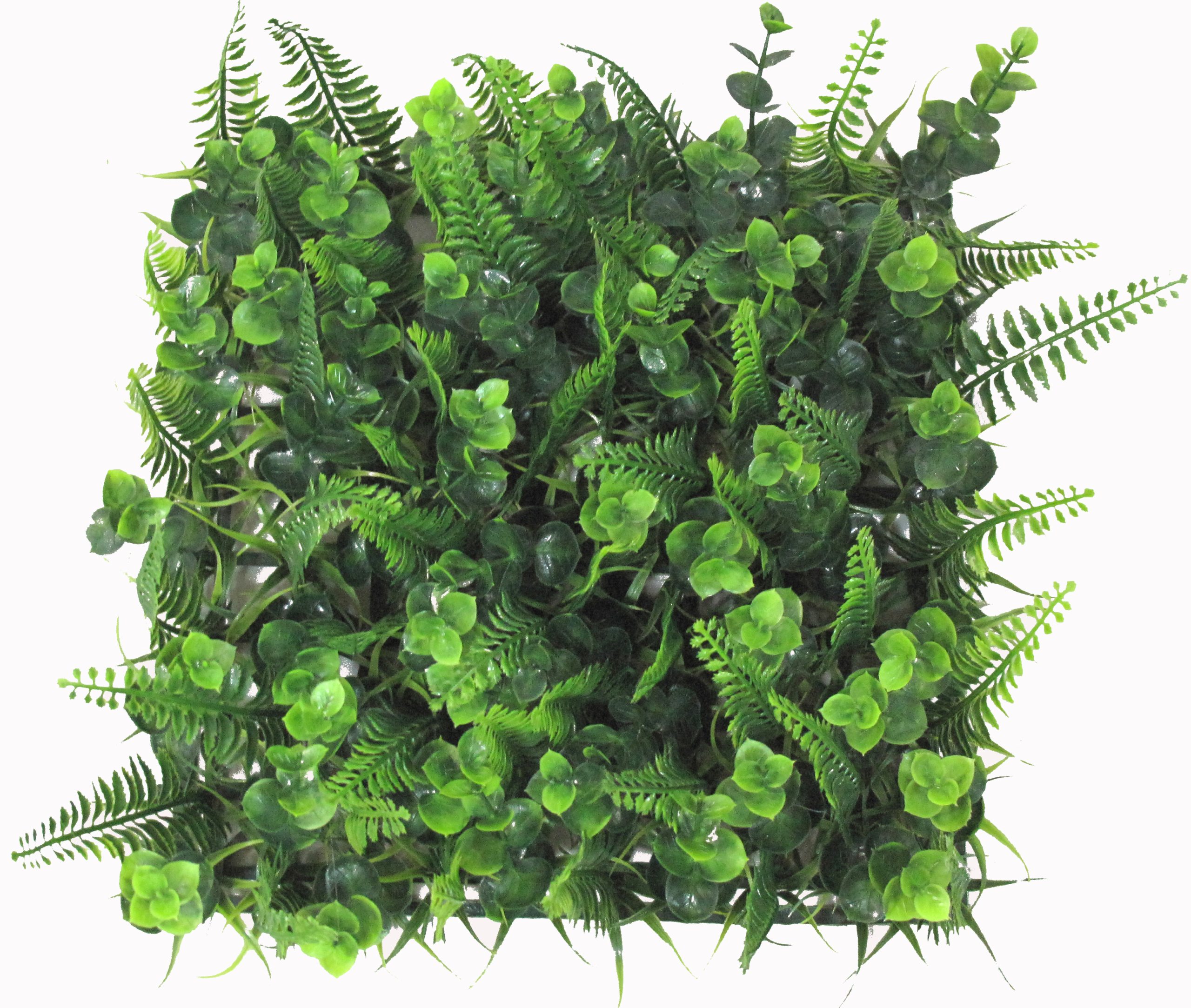 10.5” x 10.5” UV Resistant Plastic Eucalyptus Assorted Floor Mat w/ 100Lvs.