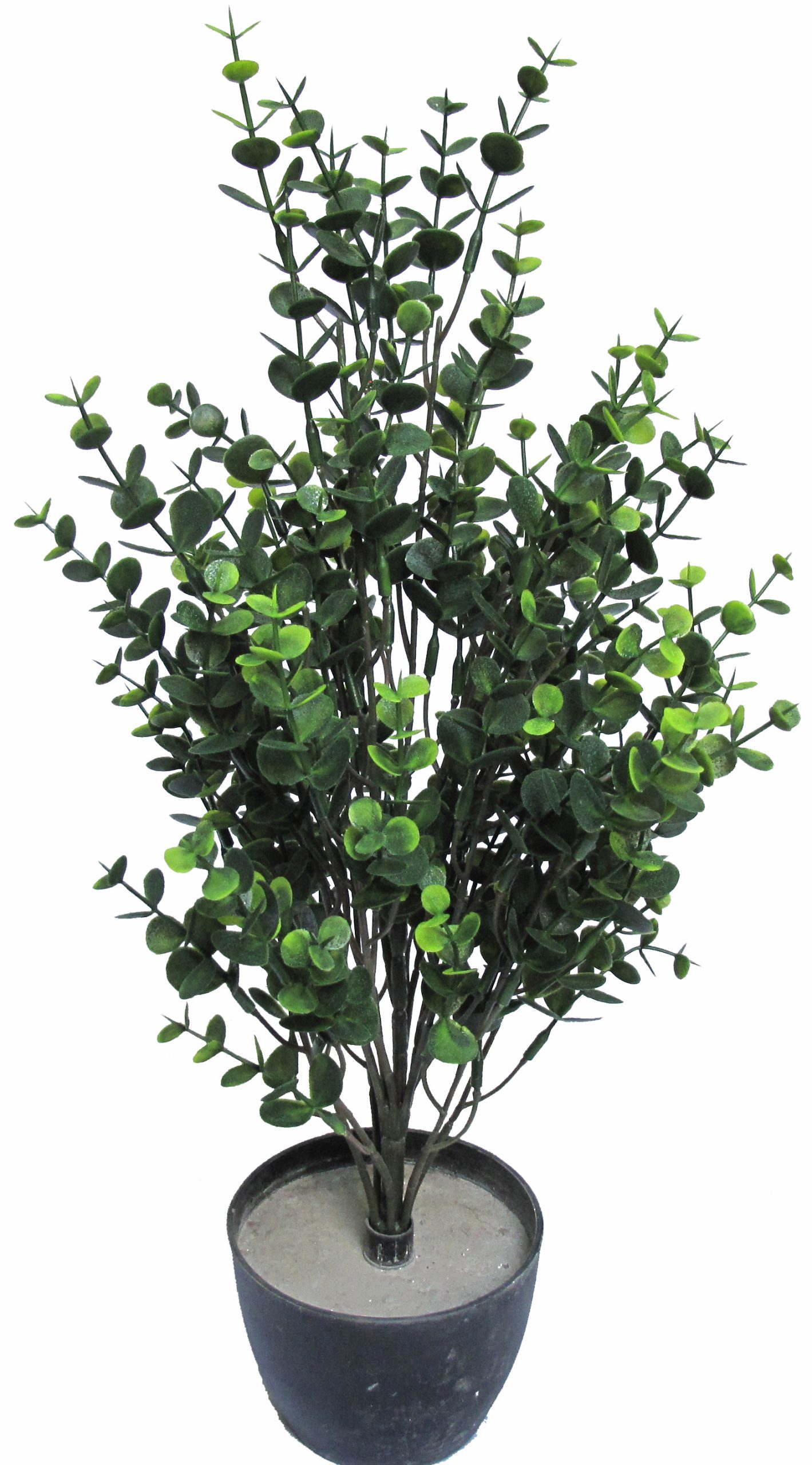 19.5″ UV Resistant Plastic Eucalyptus Bush x16 w/ 104Lvs.