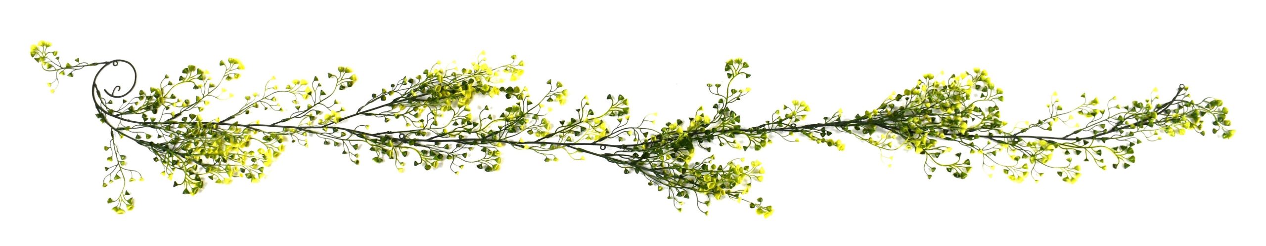 75″ UV Resistant Plastic Cassia Garland w/72Lvs