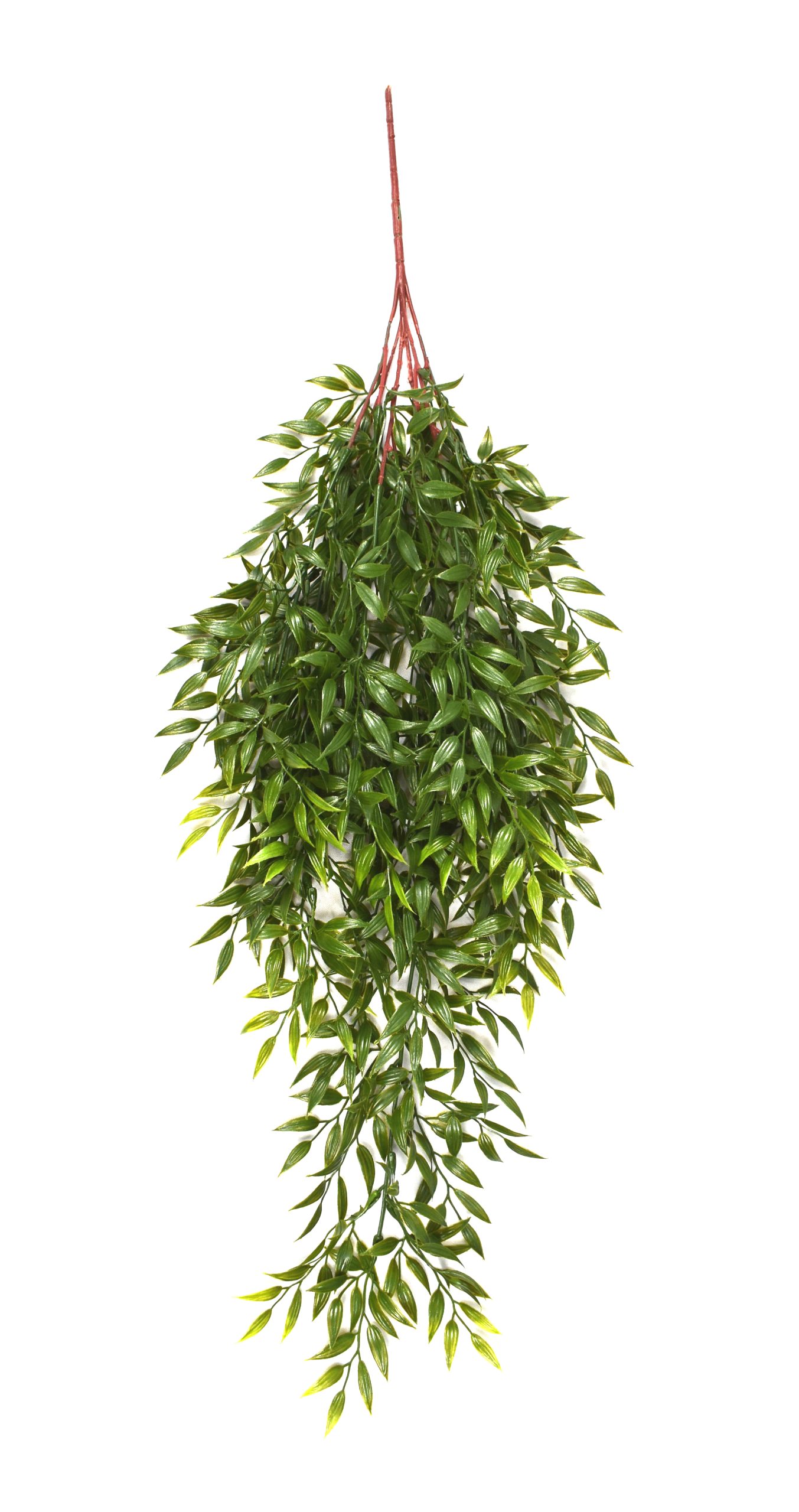 34″ UV Resistant Plastic Mini Ruscus Bush x6 w/71Lvs