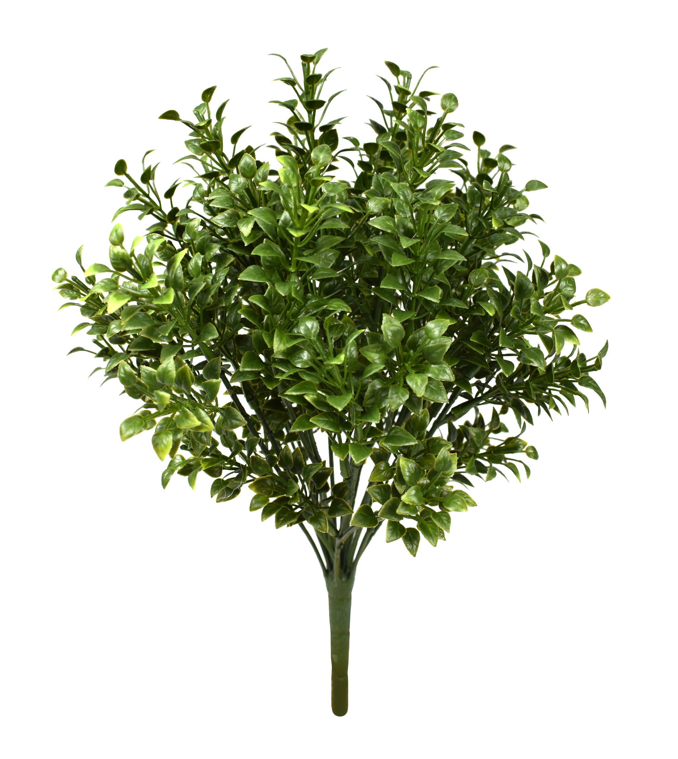 13.5″ UV Resistant Plastic Spindle Hedyotis Bush x18 w/72Lvs.