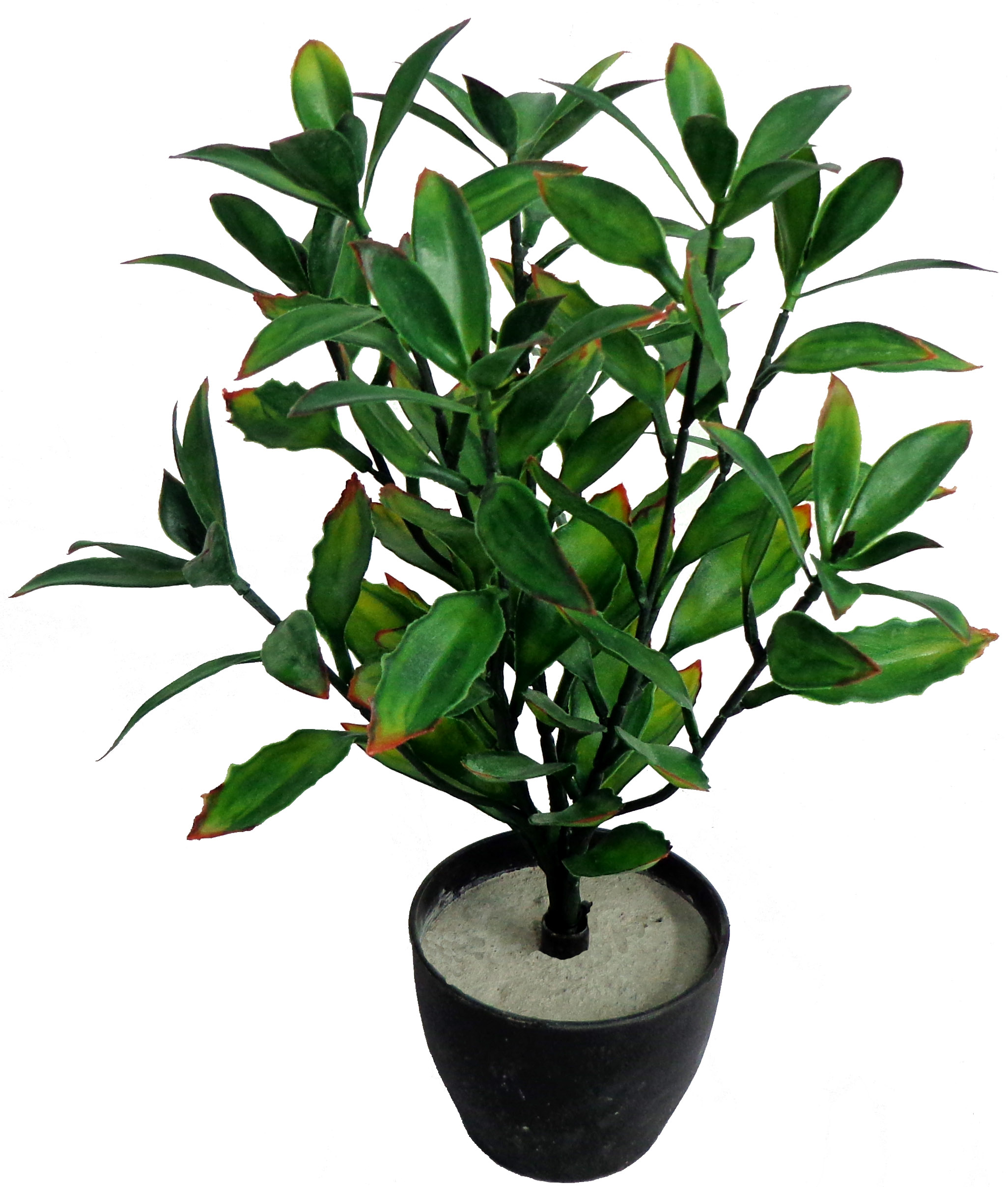 15.75″ UV Resistant Plastic Magnolia Spray w/ 69Lvs.