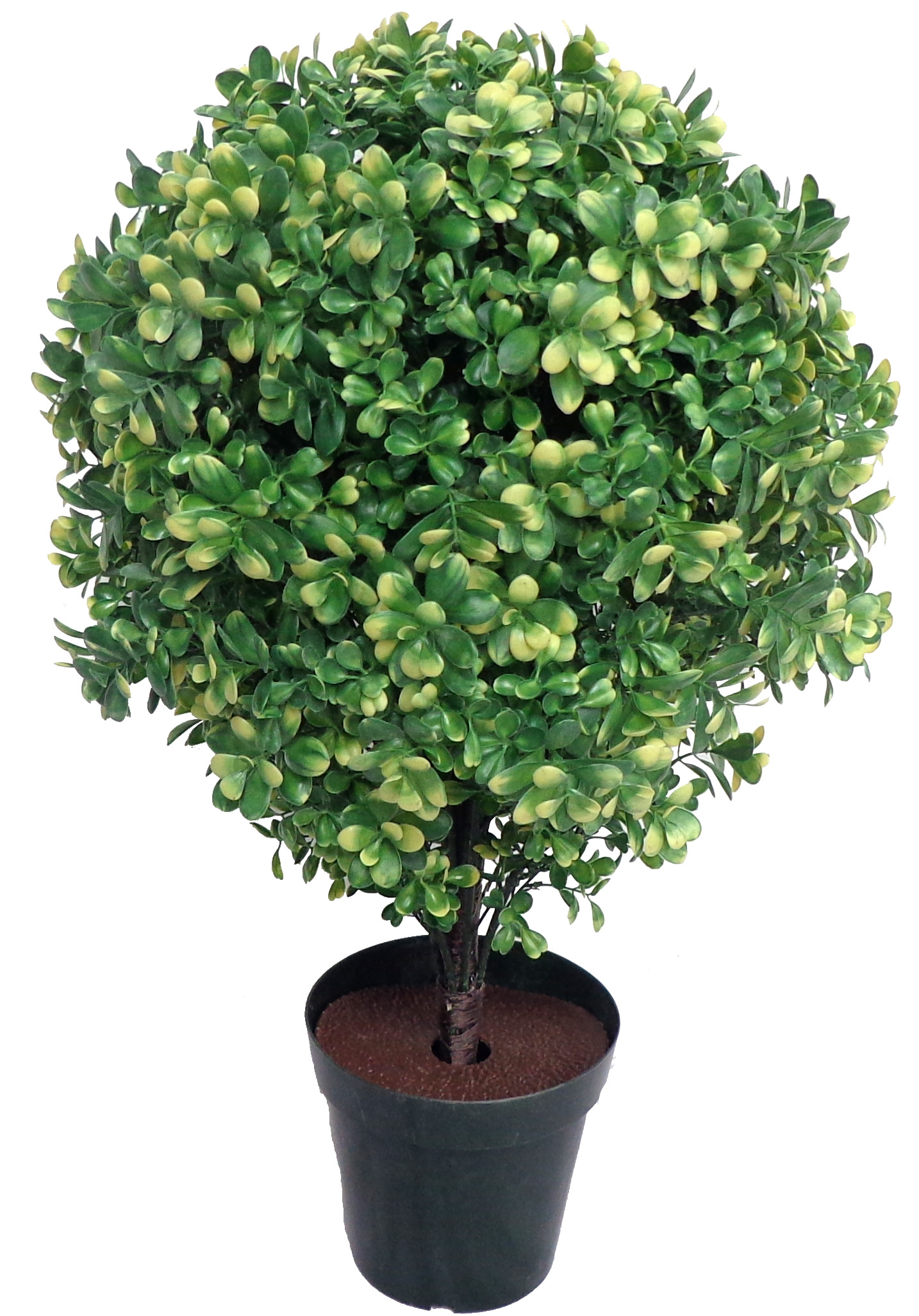 36 IN. UV Resistant Plastic Mini Pittosporum Leaf Topiary W/1088 LVS