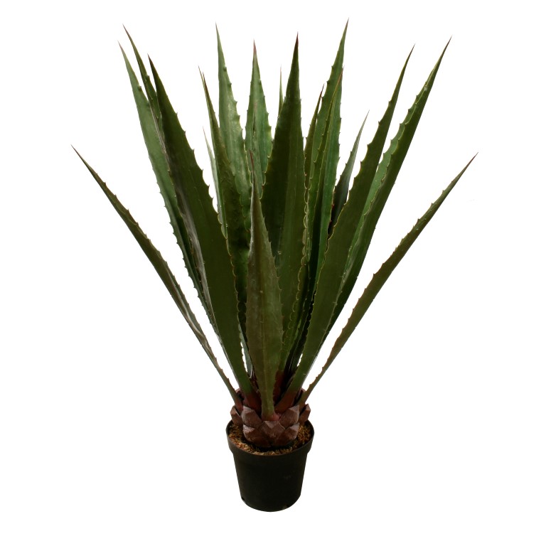 48″ UV Resistant Plastic Giant Agave Plant w/ 21Lvs.