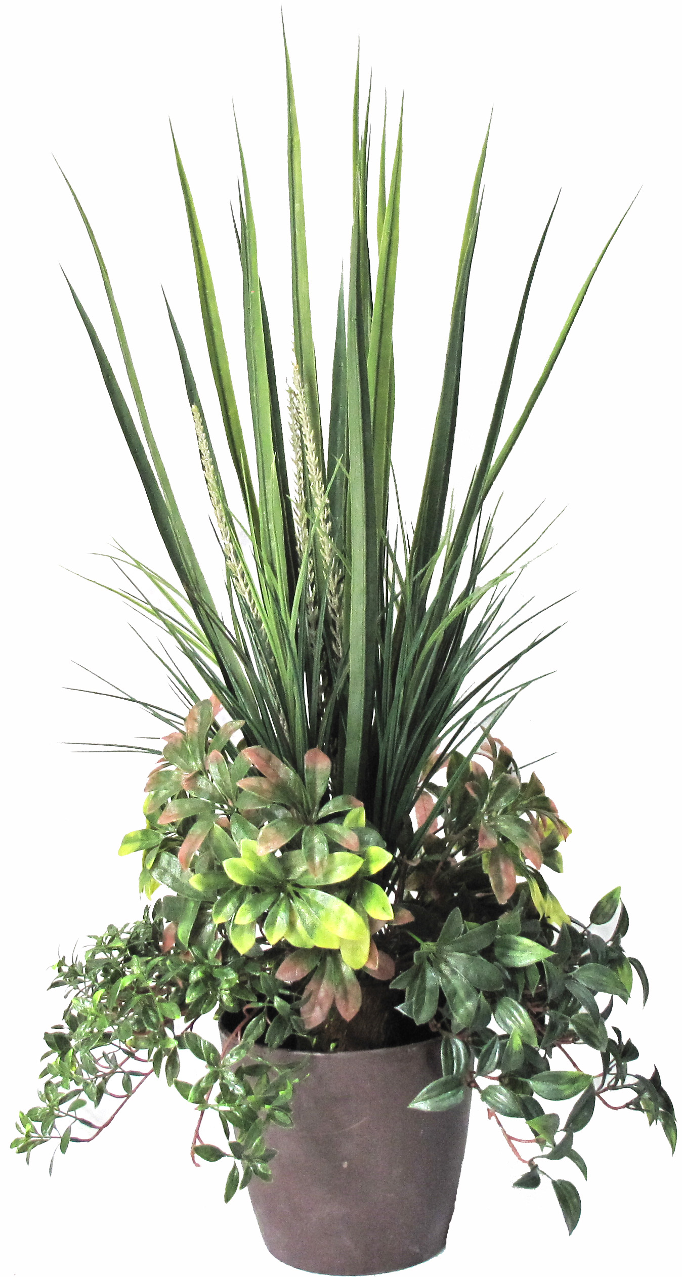 39” UV Resistant Plastic Assorted Grass Plant w/ 394lvs.