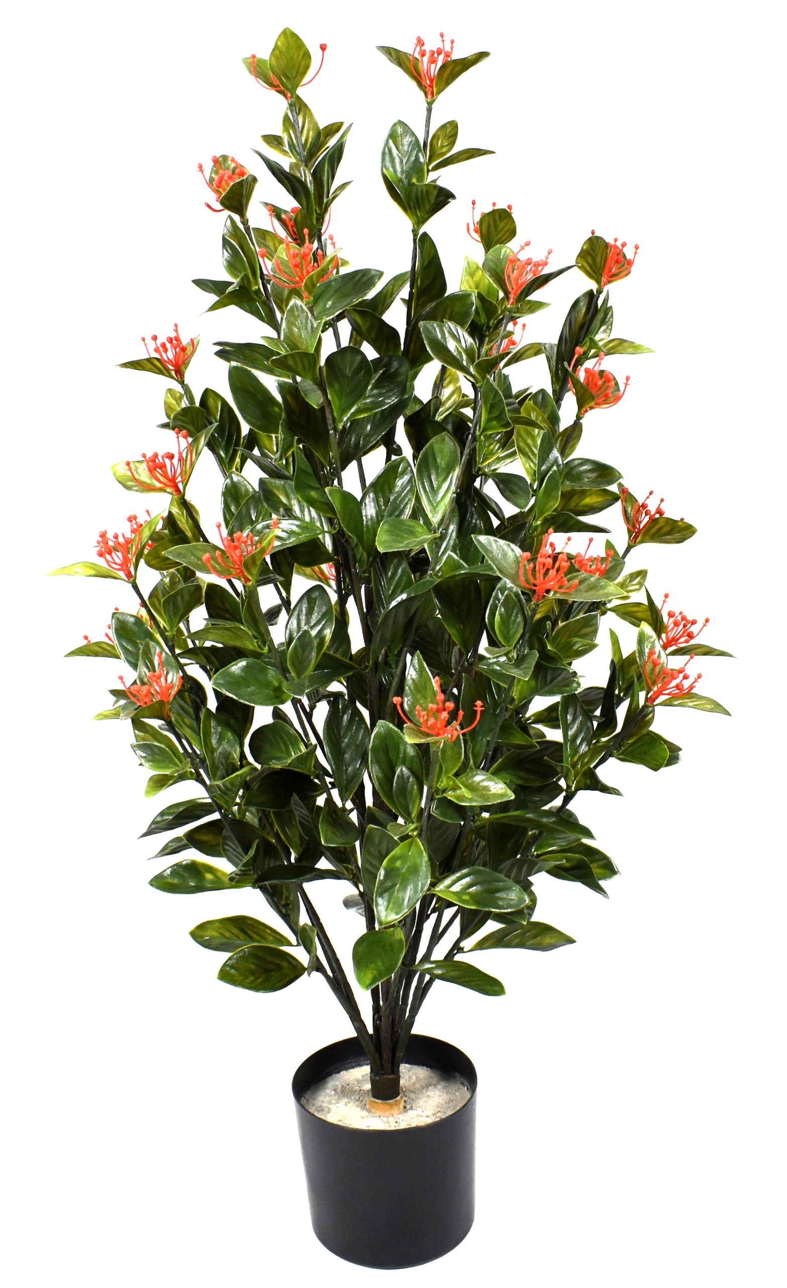 31″ UV Resistant Plastic Gloxinia Spray x8 w/480Lvs.30Flowers.