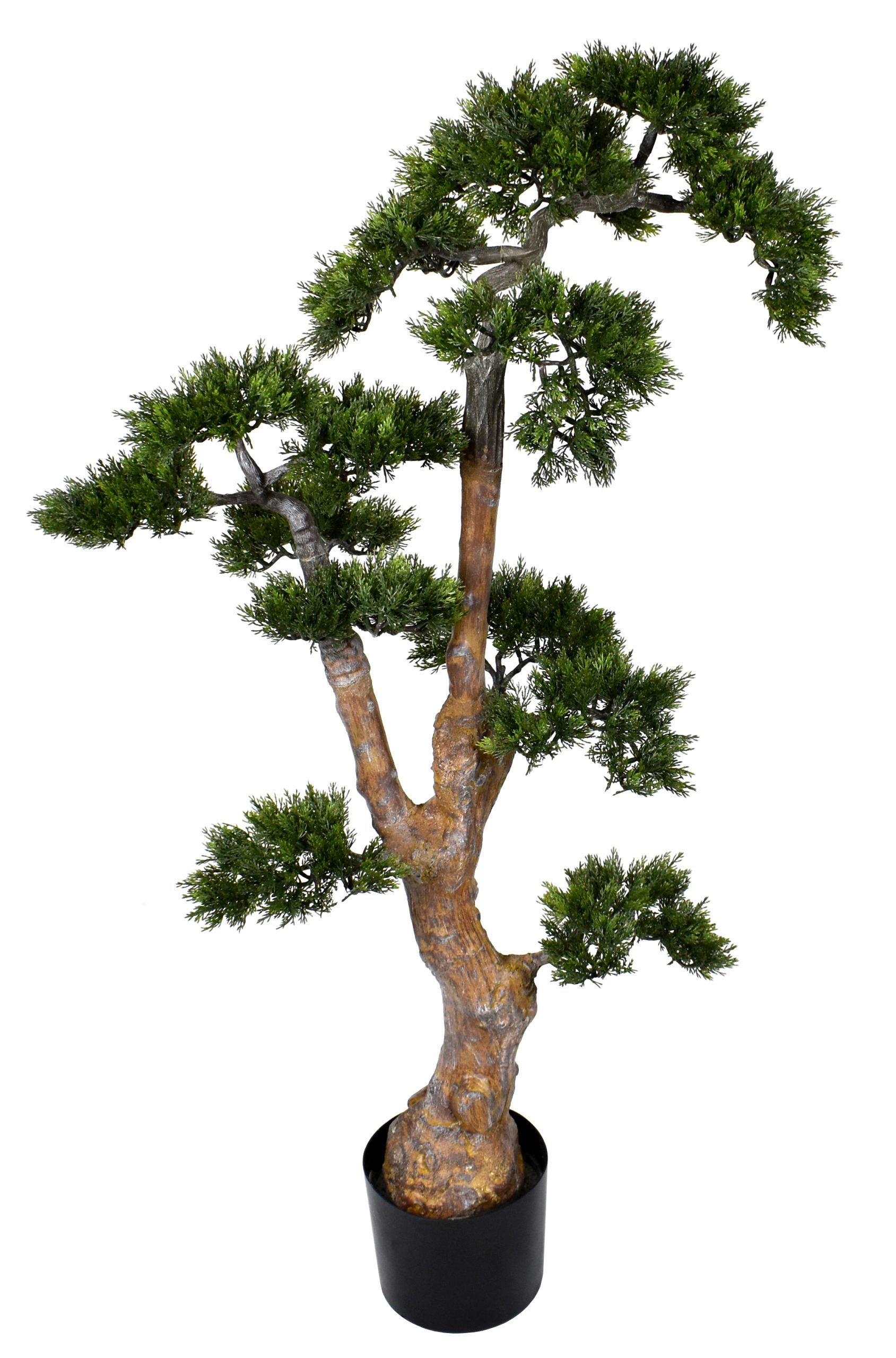 44″ UV Resistant Plastic Mini Cypress Topiary w/547Lvs.