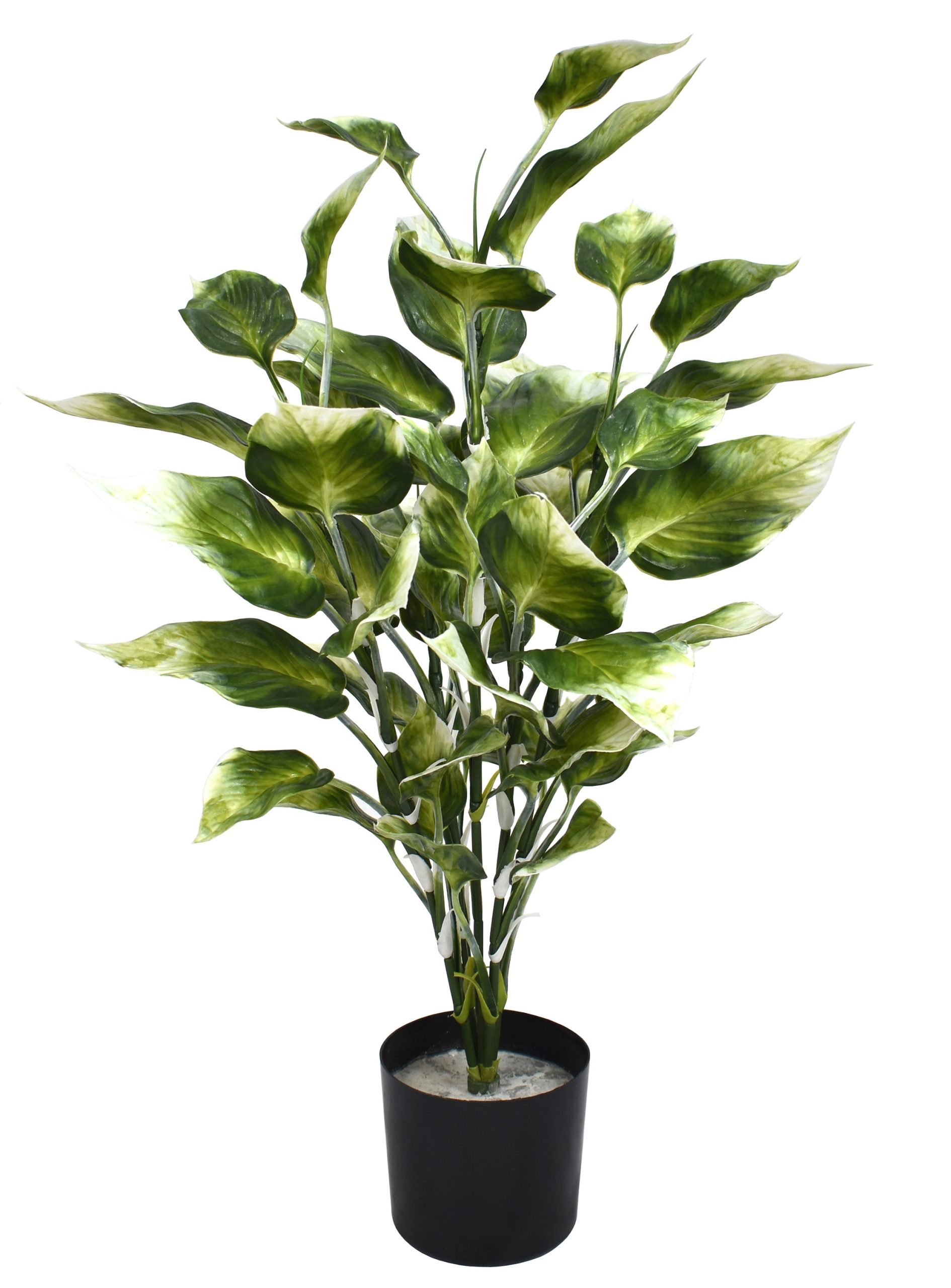 27″ UV Resistant Plastic Mini Philo Bush w/46Lvs.