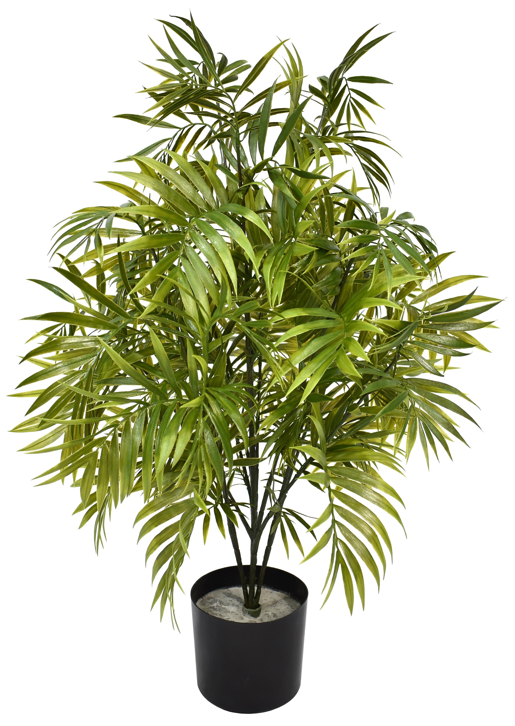 27″ UV Resistant Plastic Small Robellini Palm Bush x5 w/78Lvs.