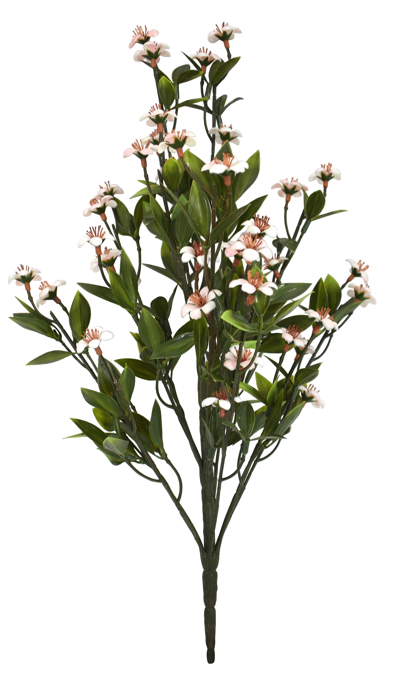 17.5″ UV Resistant Plastic Purple Brow Cherry Spray x16 w/264Lvs.48Flowers. Flowers
